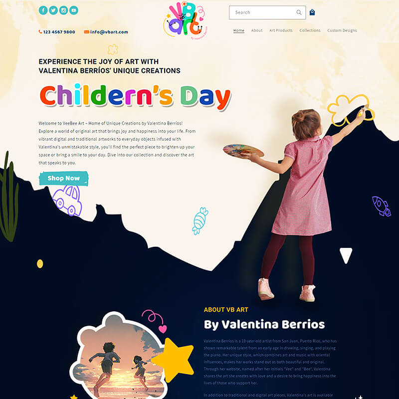 shopify web design and development