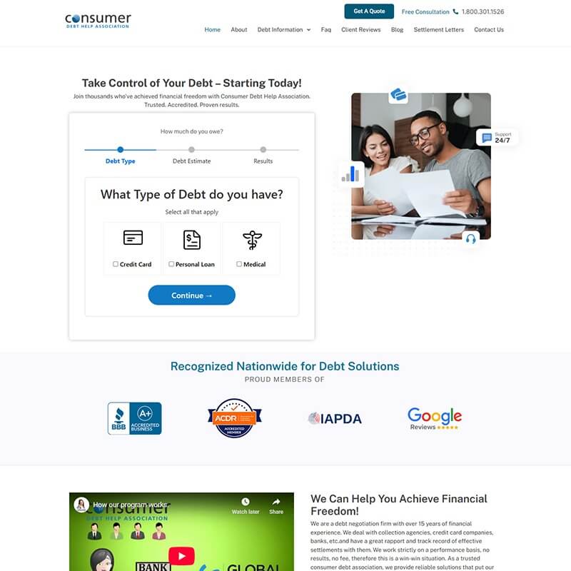 Consumer Debt Help Association