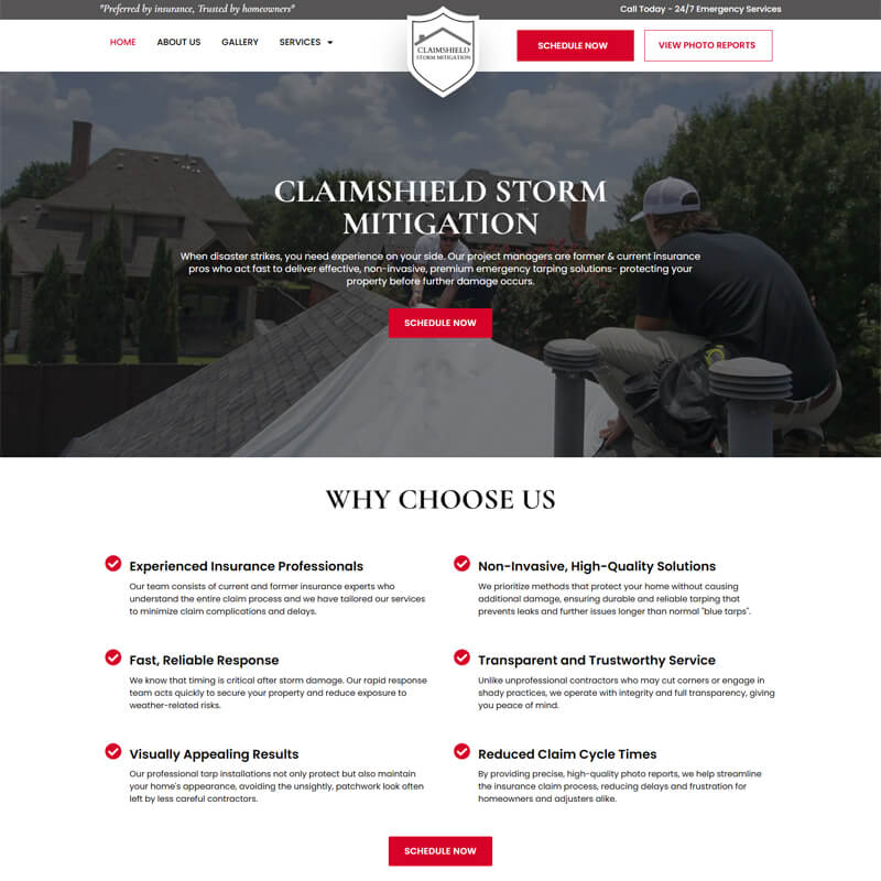 Claimshield Strom Mitigation